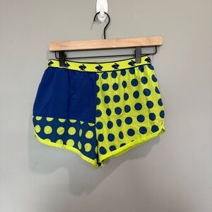 Rabbit Winner Size medium Shorts Blue/neon green